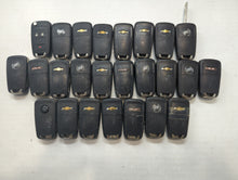 Lot of 25 Chevrolet Keyless Entry Remote Fob MIXED FCC IDS MIXED PART