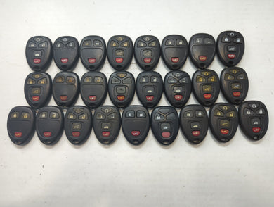 Lot of 25 Chevrolet Keyless Entry Remote Fob OUC60270 | OUC60221