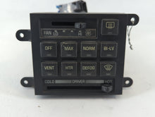 1994 Buick Regal Climate Control Module Temperature AC/Heater Replacement P/N:2169427 Fits OEM Used Auto Parts