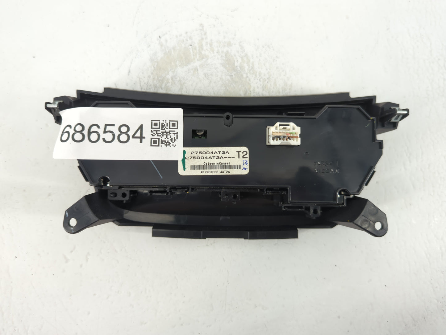 2015-2017 Nissan Sentra Climate Control Module Temperature AC/Heater Replacement P/N:275004AT2A Fits Fits 2015 2016 2017 OEM Used Auto Parts - Oemusedautoparts1.com