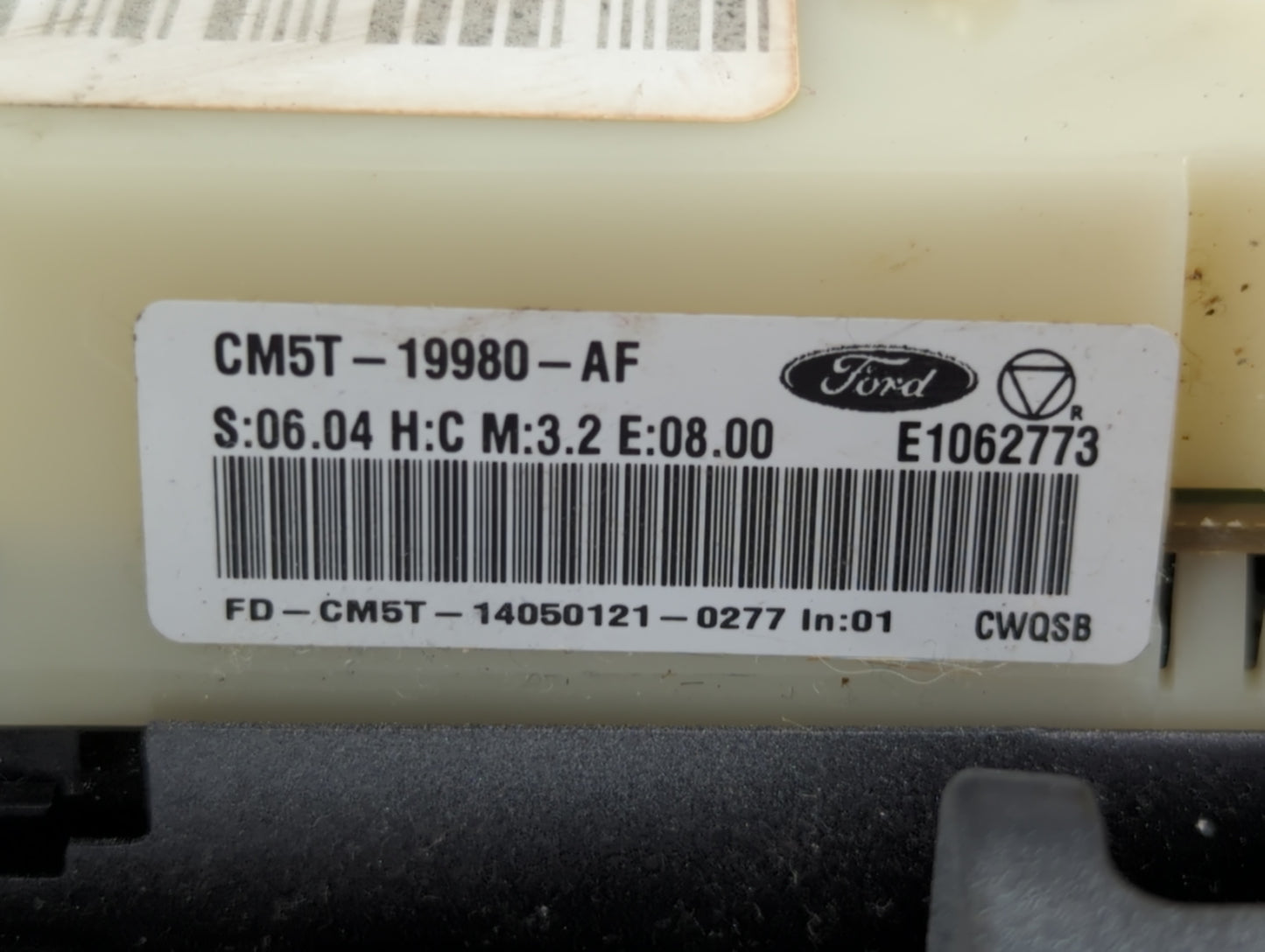 2013-2014 Ford Focus Climate Control Module Temperature AC/Heater Replacement P/N:FD-CM5T-19980-AF Fits Fits 2013 2014 OEM Used Auto Parts - Oemusedautoparts1.com