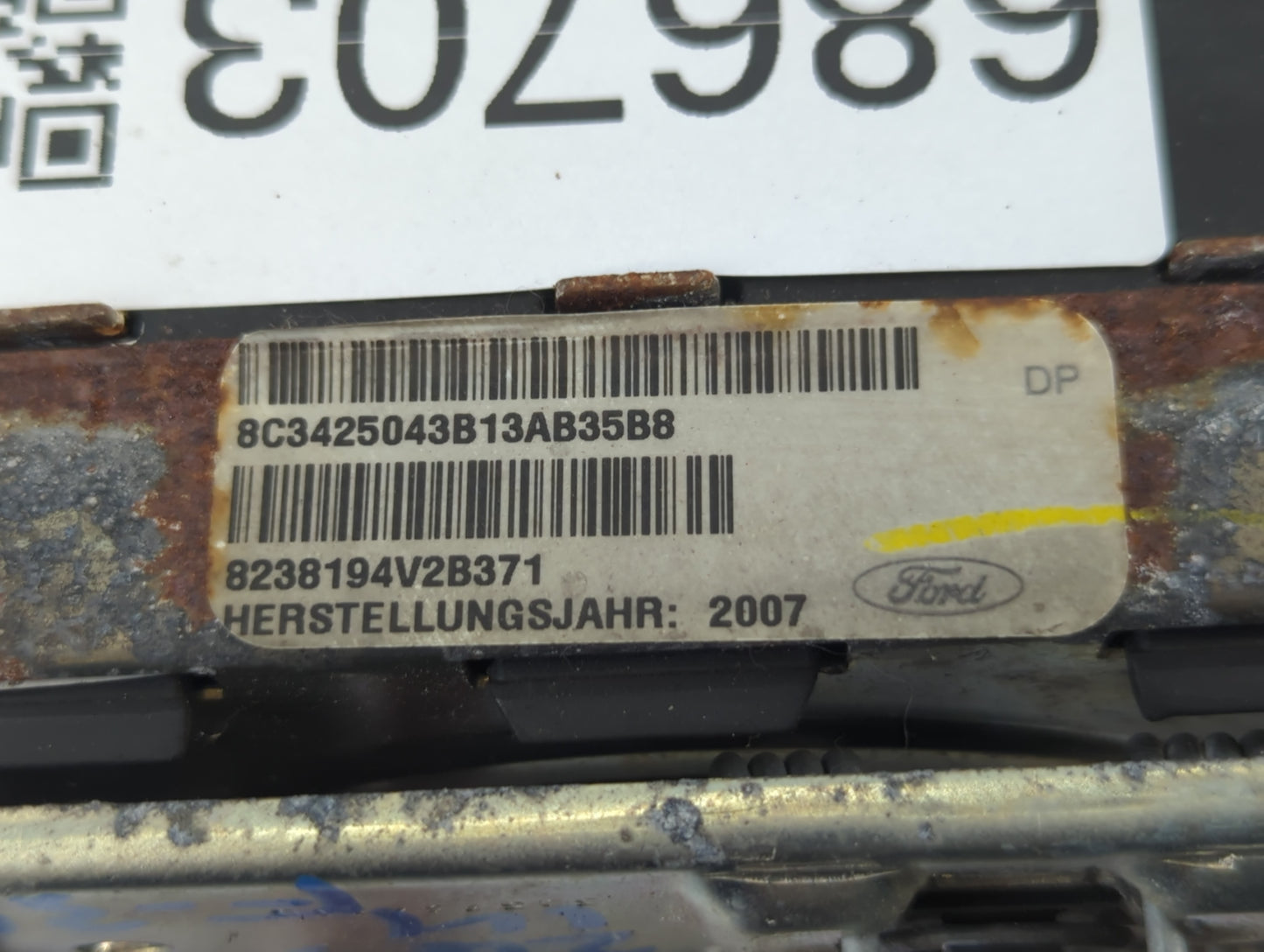 2014 Ford F-250 Super Duty Air Bag Driver Left Steering Wheel Mounted P/N:8C3425043B1BAB35B8 Fits OEM Used Auto Parts - Oemusedautoparts1.com
