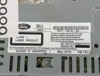 2017 Ford Fusion Radio AM FM Cd Player Receiver Replacement P/N:HS7T-19C107-ZA Fits OEM Used Auto Parts - Oemusedautoparts1.com