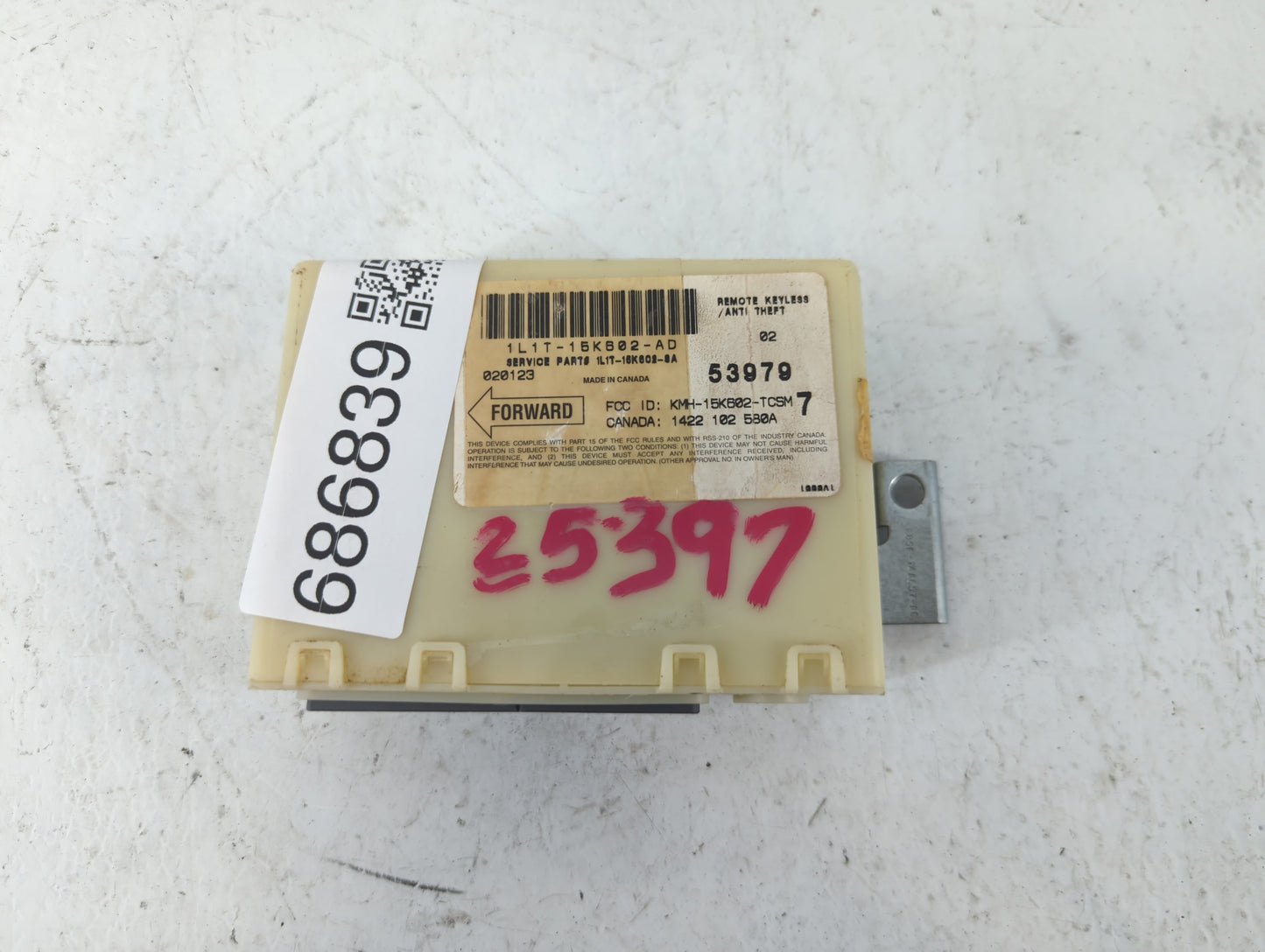 Ford Expedition Chassis Control Module Ccm Bcm Body Control - Oemusedautoparts1.com