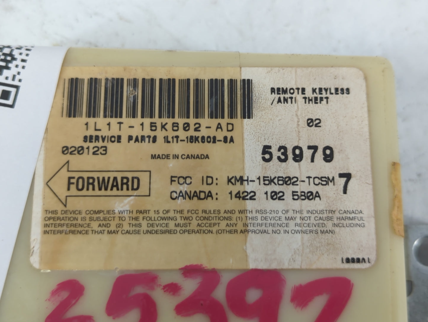 Ford Expedition Chassis Control Module Ccm Bcm Body Control - Oemusedautoparts1.com