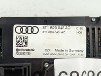 2009-2012 Audi A4 Climate Control Module Temperature AC/Heater Replacement P/N:8T1 820 043 AC Fits OEM Used Auto Parts - Oemusedautoparts1.com