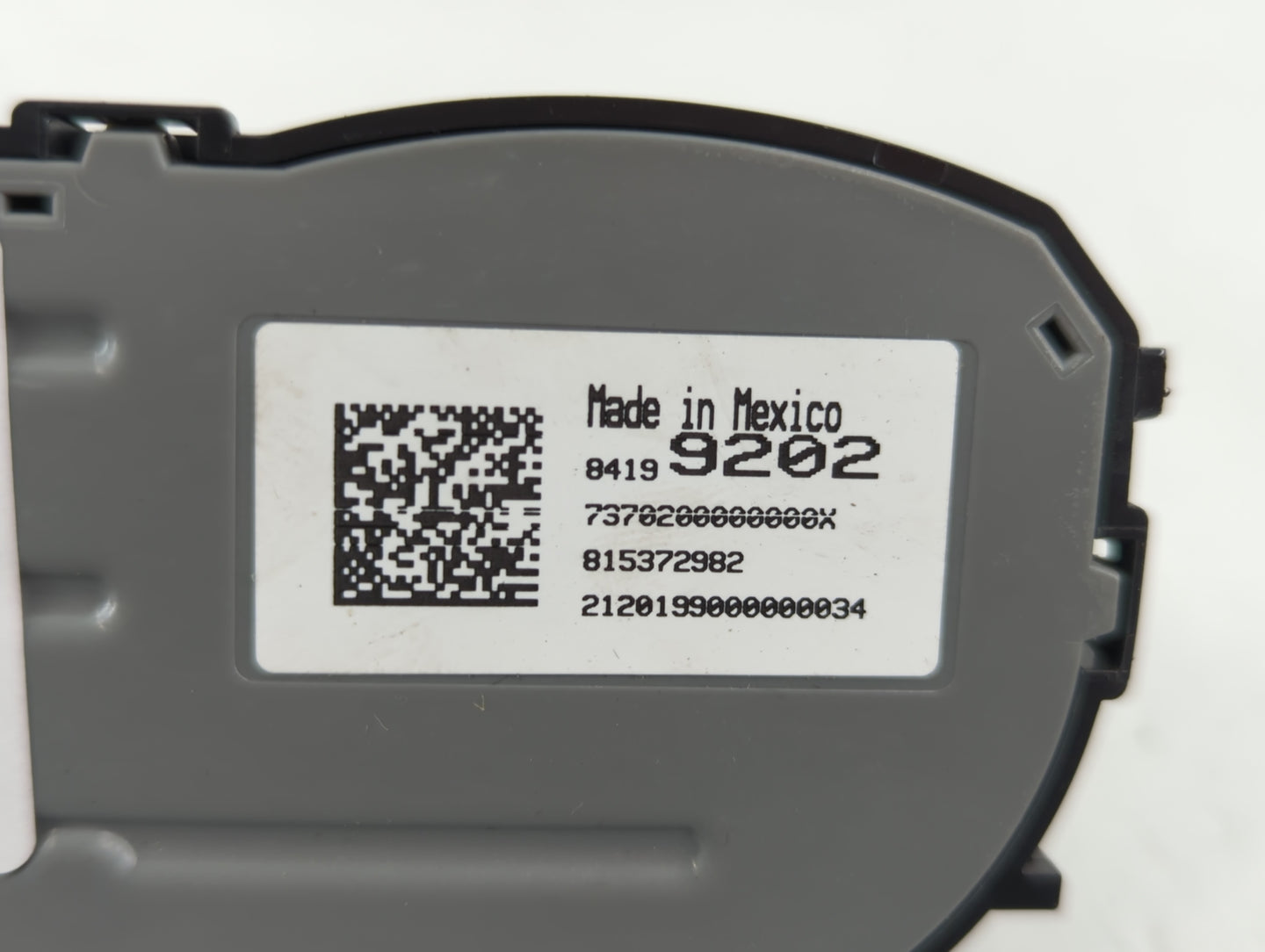 2020 Toyota Corolla Climate Control Module Temperature AC/Heater Replacement P/N:84199202 Fits OEM Used Auto Parts - Oemusedautoparts1.com