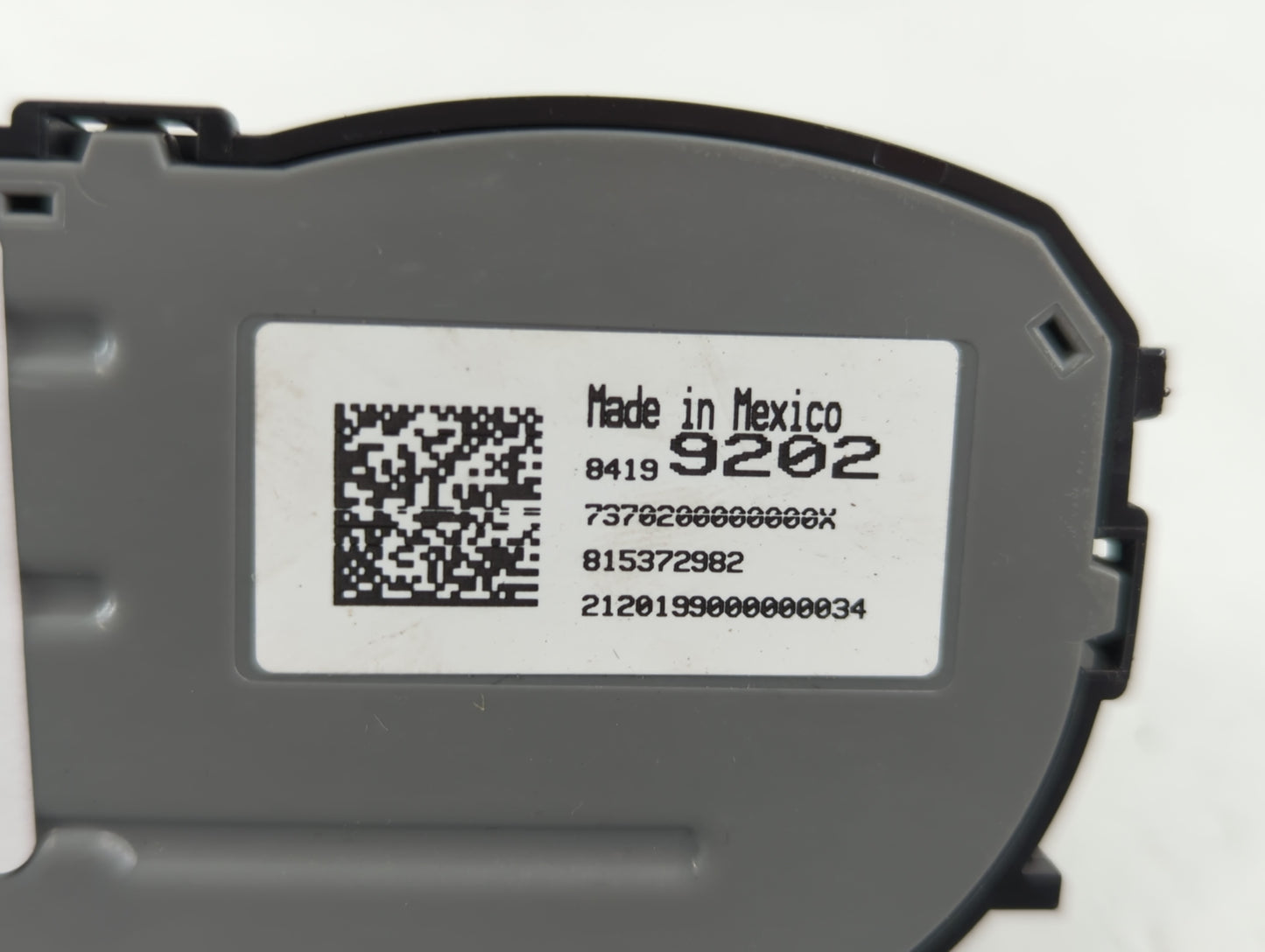 2020 Toyota Corolla Climate Control Module Temperature AC/Heater Replacement P/N:84199202 Fits OEM Used Auto Parts - Oemusedautoparts1.com