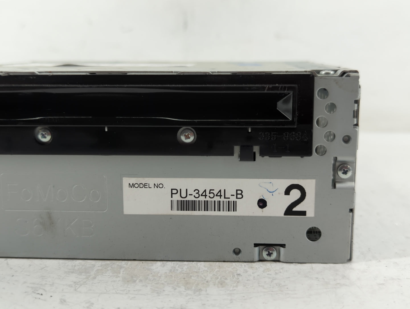 2012 Ford Edge Radio AM FM Cd Player Receiver Replacement P/N:CT4T-19C107-BB Fits OEM Used Auto Parts - Oemusedautoparts1.com