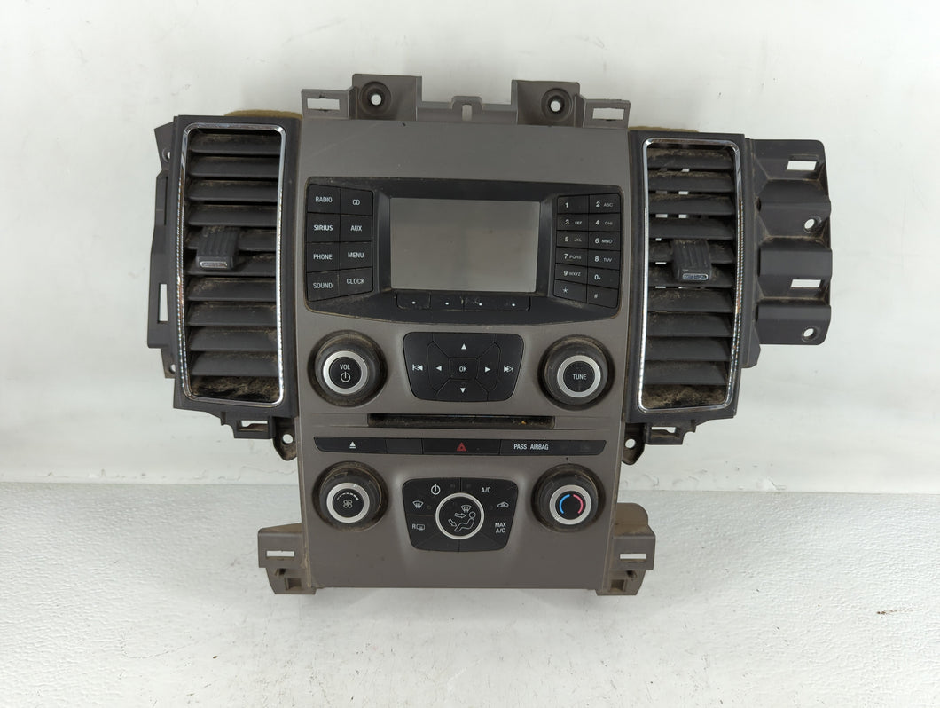 2013 Ford Taurus Radio AM FM Cd Player Receiver Replacement P/N:DG1T-18A802-FD Fits OEM Used Auto Parts