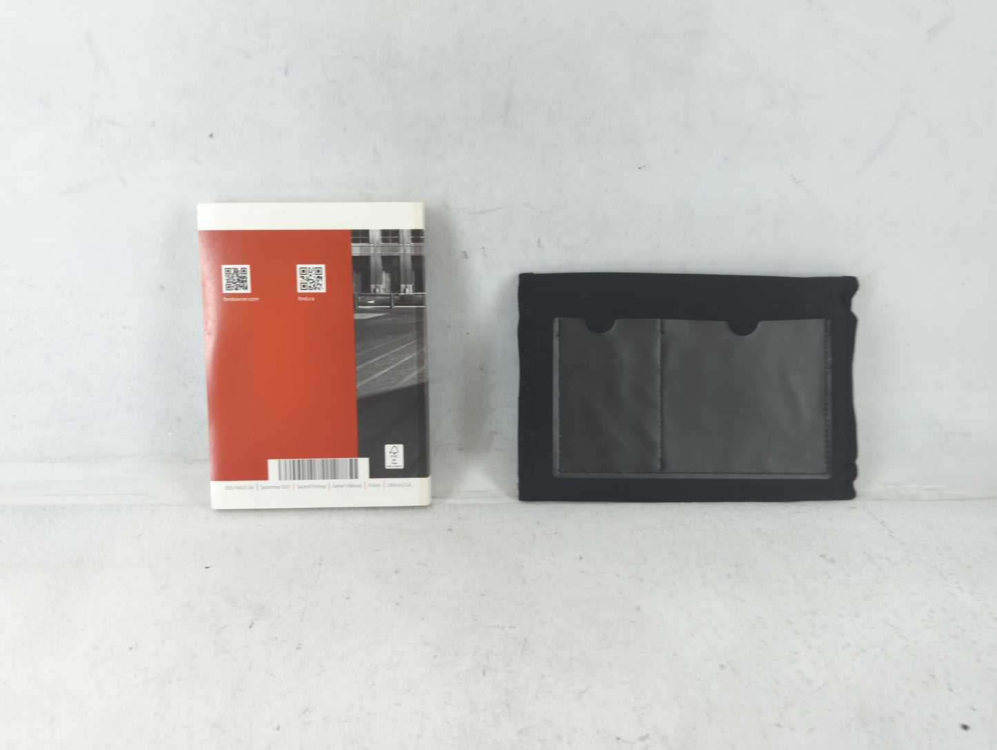 2014 Ford Fusion Owners Manual Book Guide P/N:EE5J19A321 AA OEM Used Auto Parts - Oemusedautoparts1.com