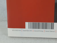 2014 Ford Fusion Owners Manual Book Guide P/N:EE5J19A321 AA OEM Used Auto Parts - Oemusedautoparts1.com