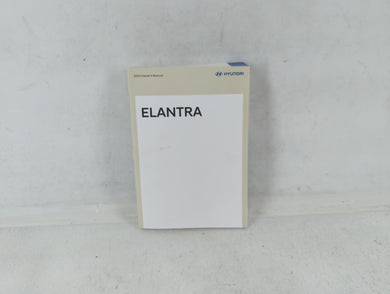 2023 Hyundai Elantra Owners Manual Book Guide P/N:P0A0-EU24A OEM Used Auto Parts