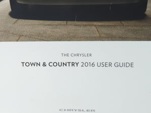 2015 Chrysler Town & Country Owners Manual Book Guide P/N:16Y531-926-AA OEM Used Auto Parts