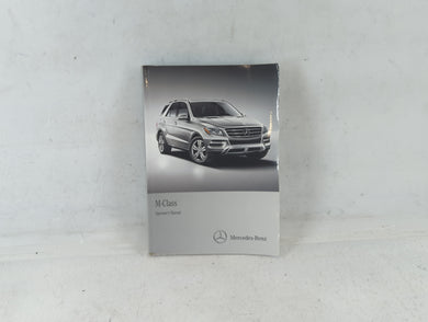 2014 Mercedes-Benz C320 Owners Manual Book Guide P/N:166 584 35 00 OEM Used Auto Parts