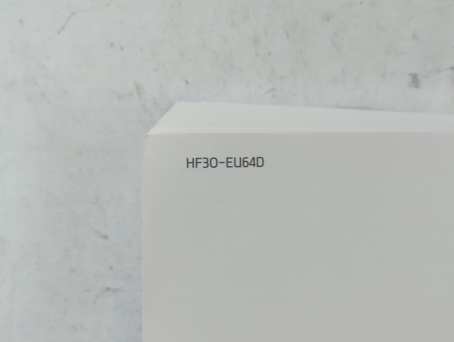 2017 Hyundai Elantra Owners Manual Book Guide P/N:HF30-EU64D OEM Used Auto Parts - Oemusedautoparts1.com