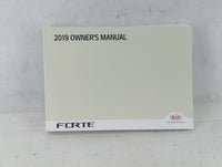 2019 Kia Forte Owners Manual Book Guide P/N:DLS4-EU87A OEM Used Auto Parts - Oemusedautoparts1.com