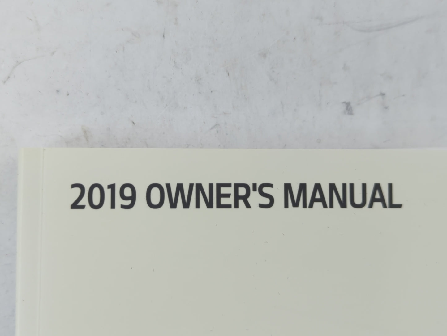 2019 Kia Forte Owners Manual Book Guide P/N:DLS4-EU87A OEM Used Auto Parts - Oemusedautoparts1.com