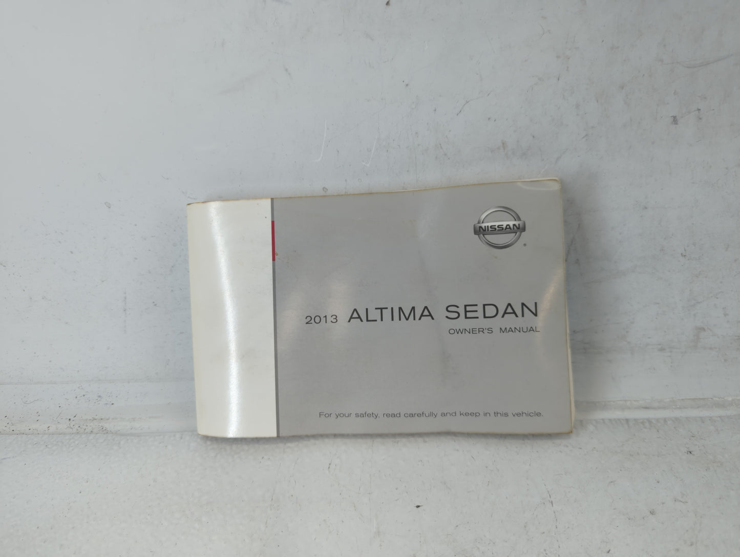 2013 Nissan Altima Owners Manual Book Guide P/N:OM3E 0L33U4 OEM Used Auto Parts - Oemusedautoparts1.com