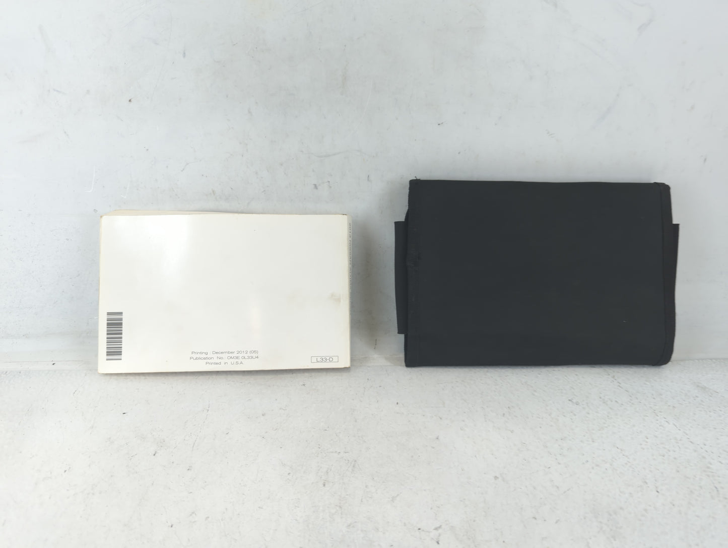 2013 Nissan Altima Owners Manual Book Guide P/N:OM3E 0L33U4 OEM Used Auto Parts - Oemusedautoparts1.com
