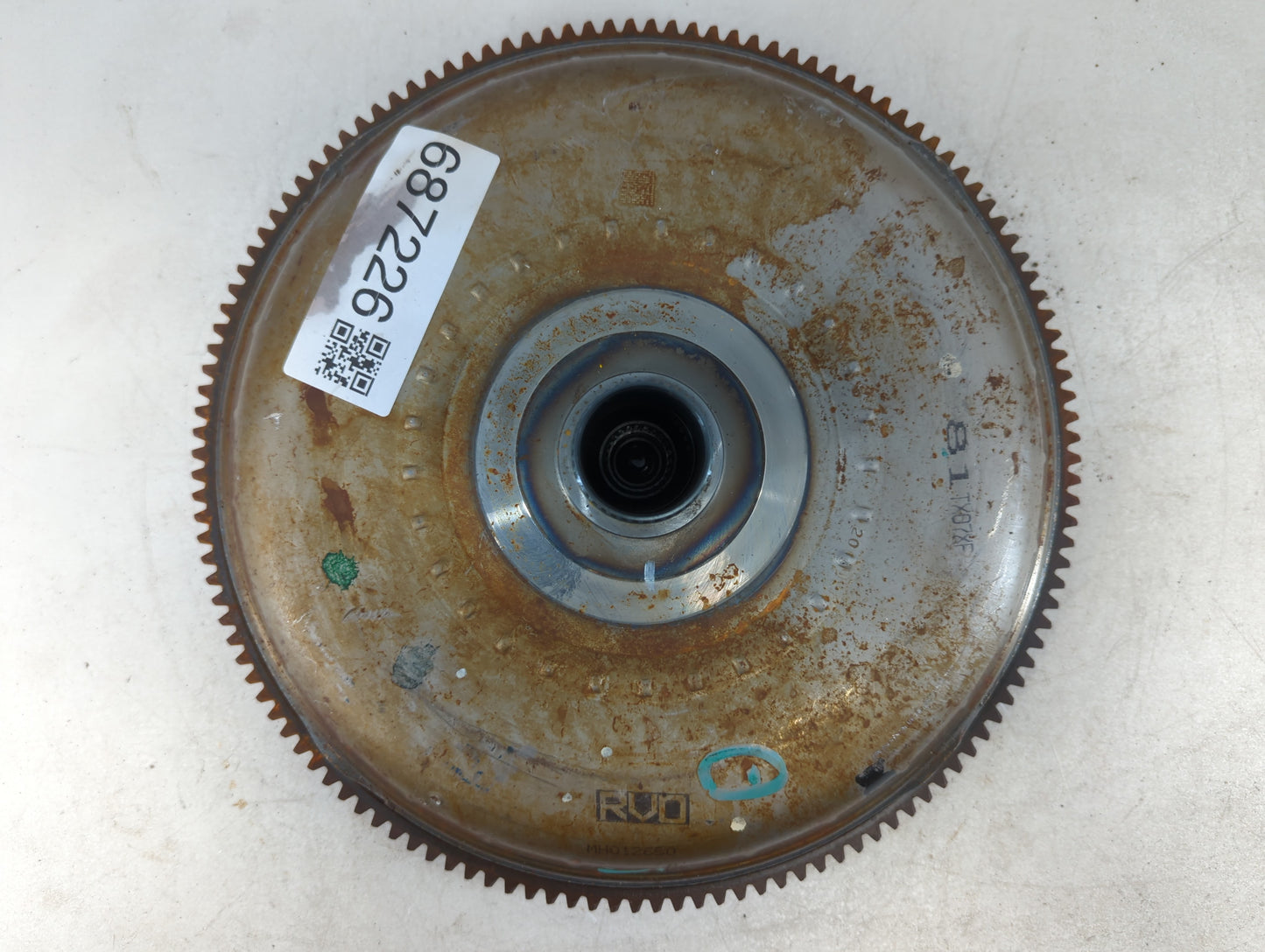 2001 Ford Focus Torque Converter Automatic Transmission OEM P/N:012650 MH012650, TV19BB, TV18BB, TX07XF, 81TX07XF Fits OEM Used Auto Parts - Oemusedautoparts1.com