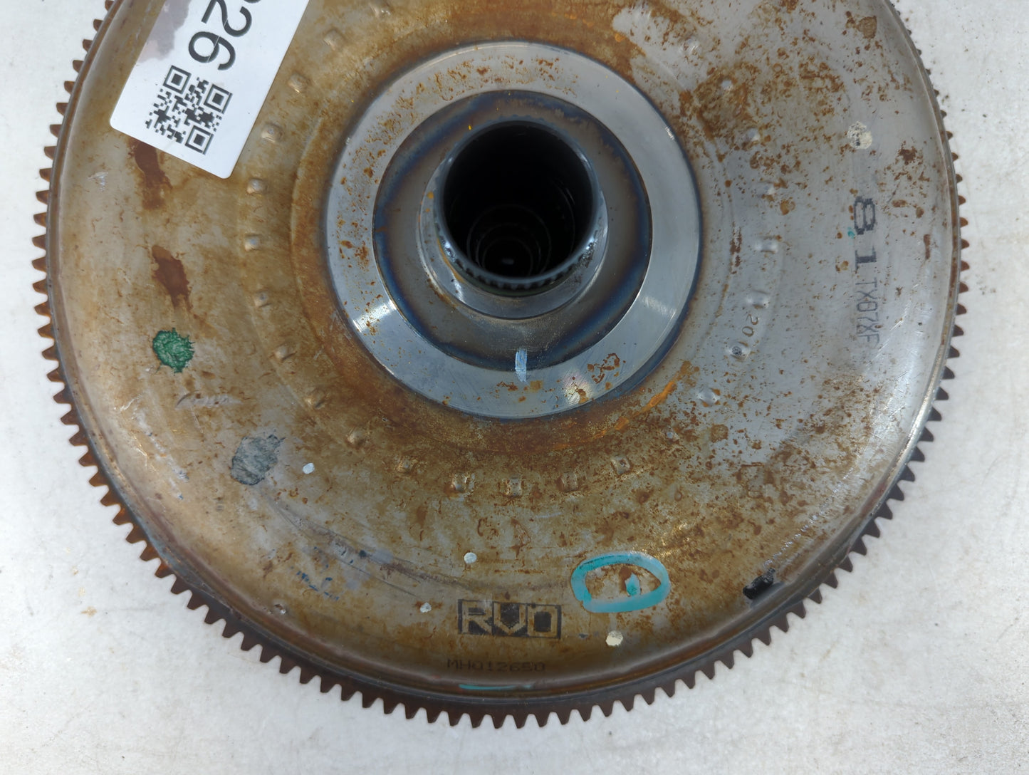 2001 Ford Focus Torque Converter Automatic Transmission OEM P/N:012650 MH012650, TV19BB, TV18BB, TX07XF, 81TX07XF Fits OEM Used Auto Parts - Oemusedautoparts1.com