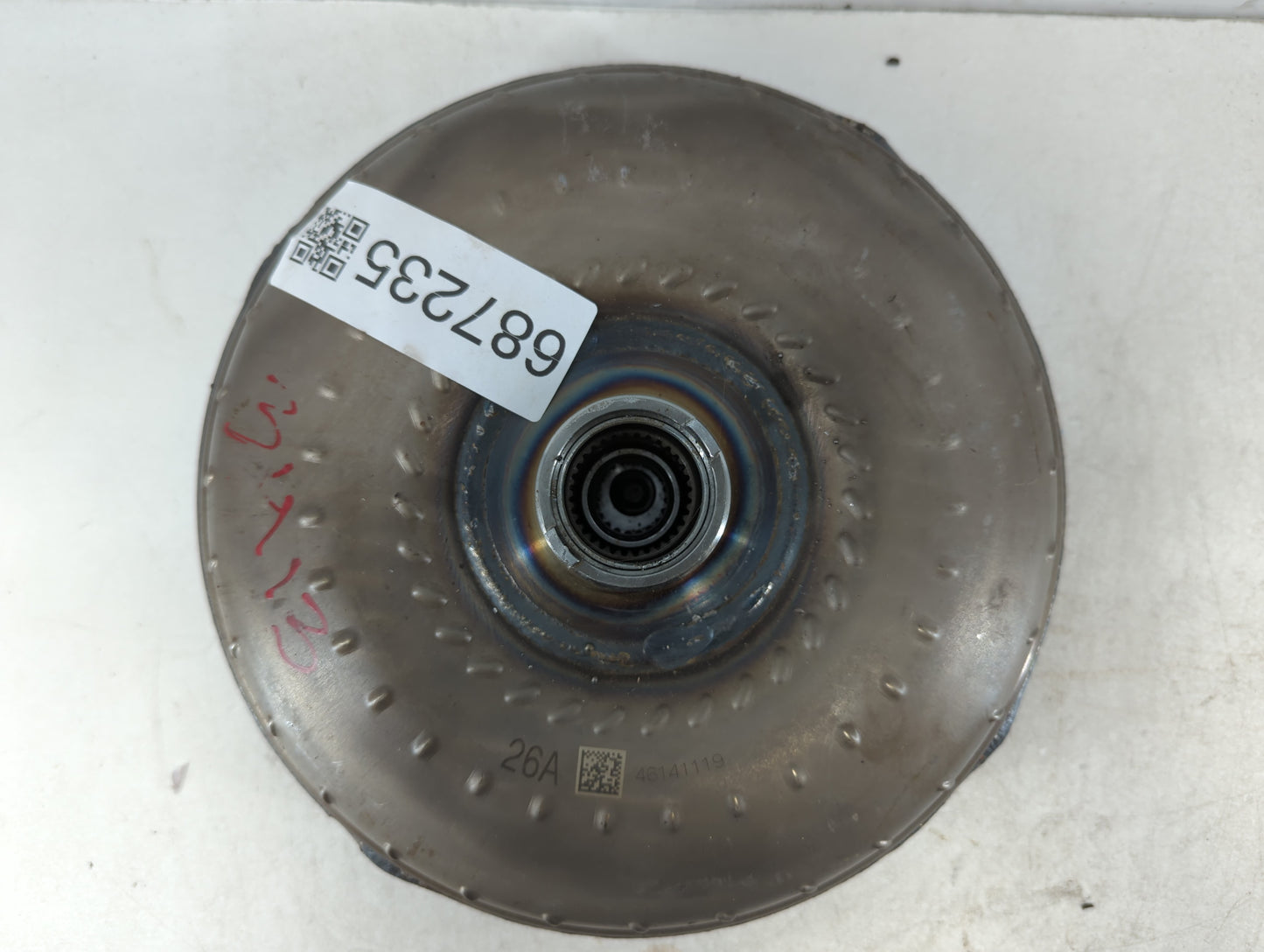 2014 Mitsubishi Outlander Sport Torque Converter Automatic Transmission OEM P/N:46141119 26A Fits OEM Used Auto Parts