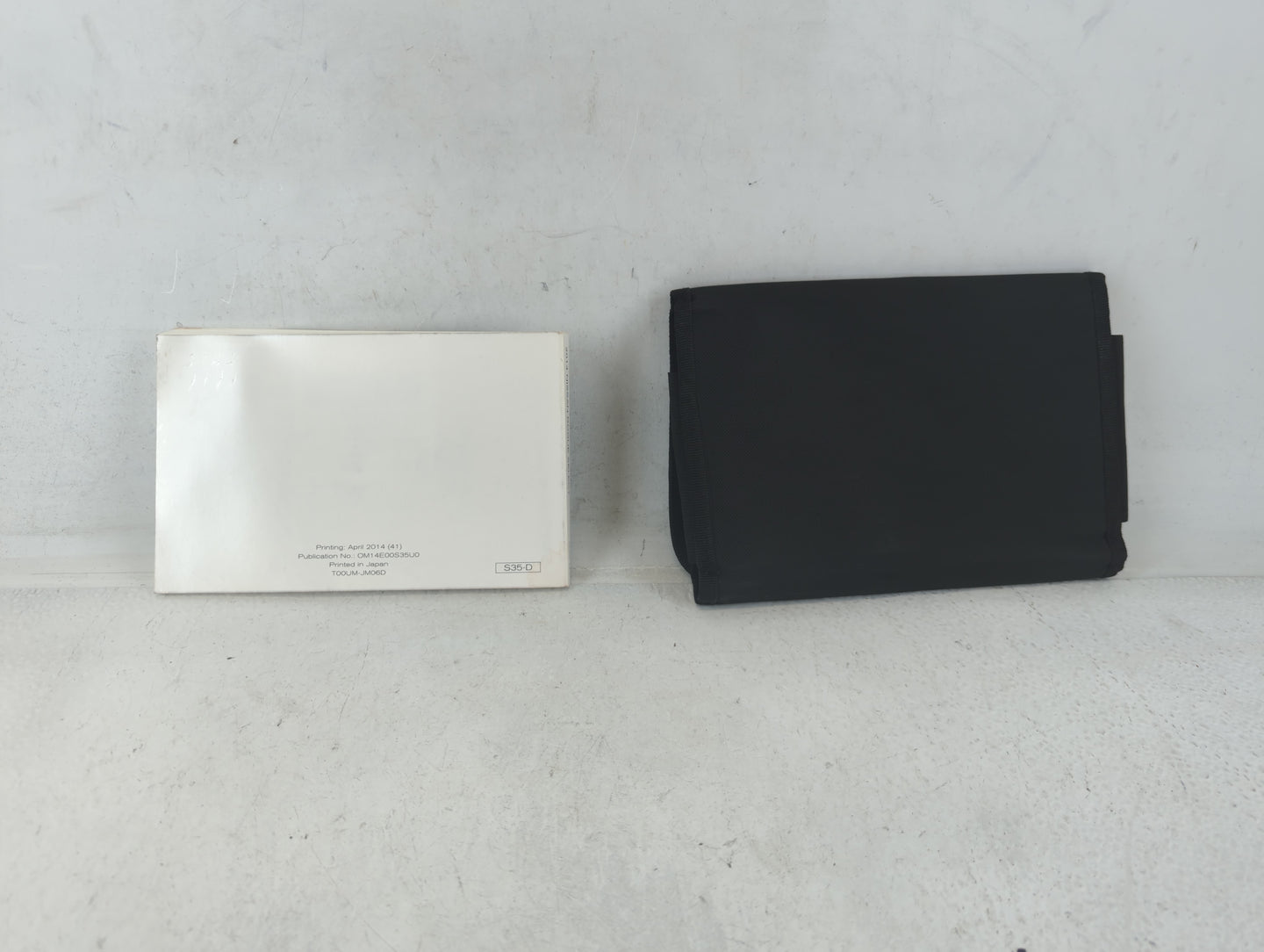 2014 Nissan Rogue Select Owners Manual Book Guide P/N:OM14E00S35U0 OEM Used Auto Parts - Oemusedautoparts1.com