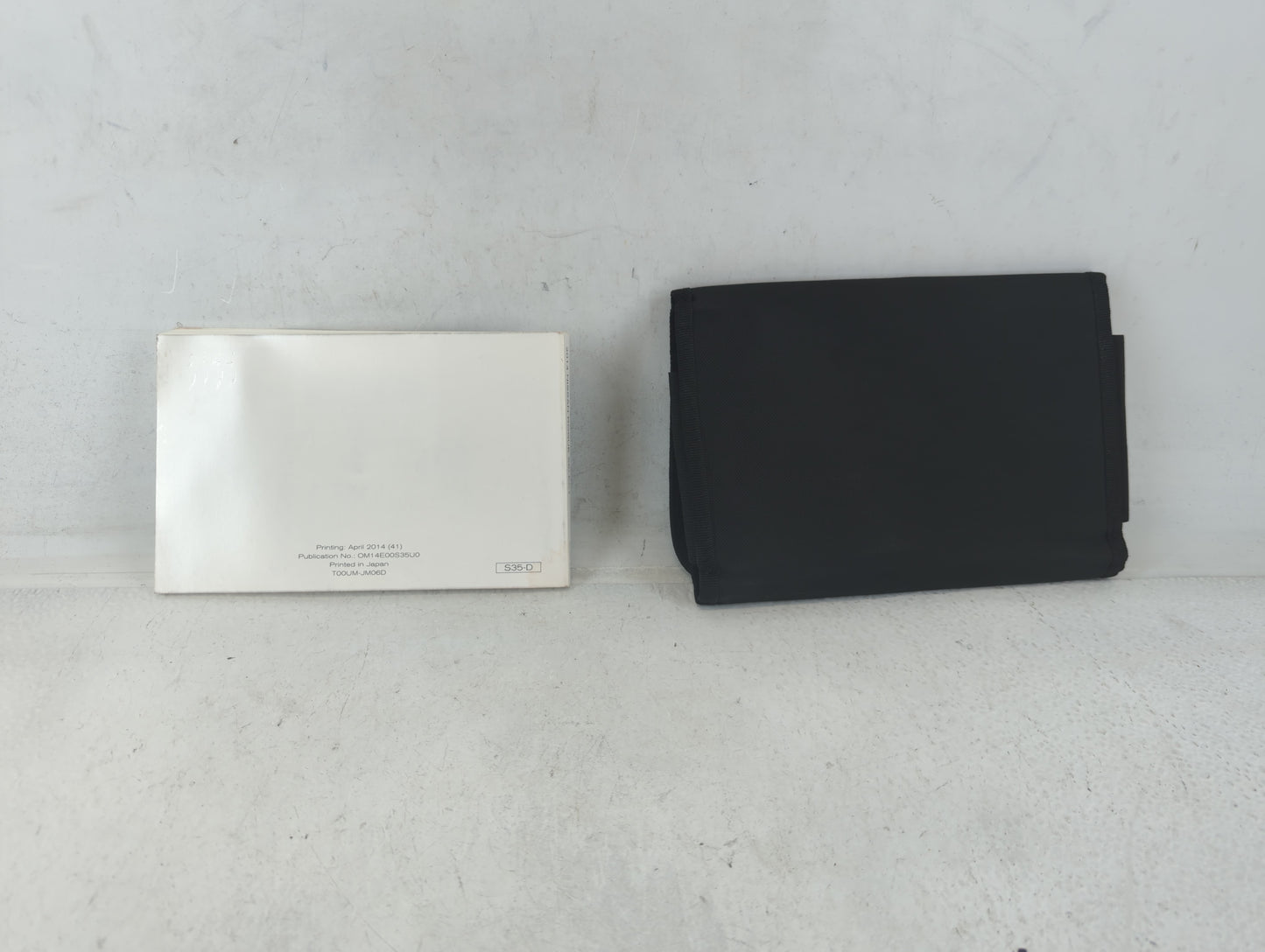 2014 Nissan Rogue Select Owners Manual Book Guide P/N:OM14E00S35U0 OEM Used Auto Parts - Oemusedautoparts1.com