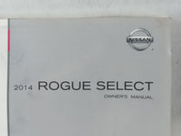 2014 Nissan Rogue Select Owners Manual Book Guide P/N:OM14E00S35U0 OEM Used Auto Parts - Oemusedautoparts1.com