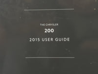 2015 Chrysler 200 Owners Manual Book Guide P/N:15UF-926-AA OEM Used Auto Parts - Oemusedautoparts1.com