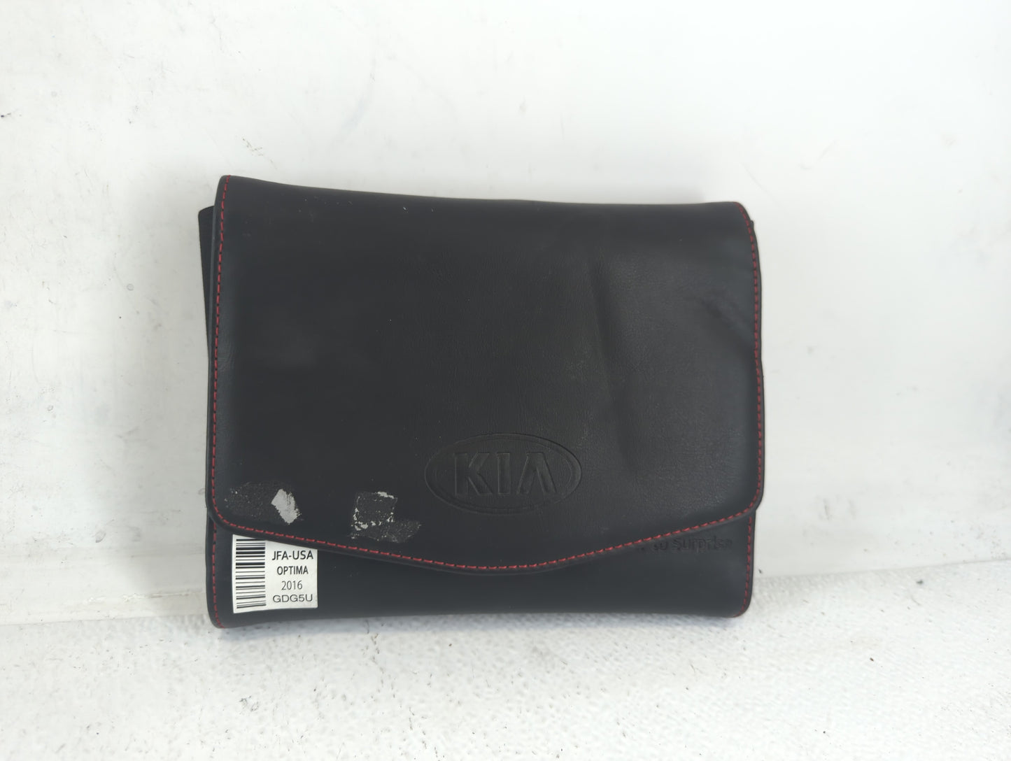 2016 Kia Optima Owners Manual Book Guide P/N:GDG5-EU65E OEM Used Auto Parts - Oemusedautoparts1.com