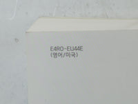 2014 Hyundai Sonata Owners Manual Book Guide P/N:E4R0-EU44E OEM Used Auto Parts - Oemusedautoparts1.com