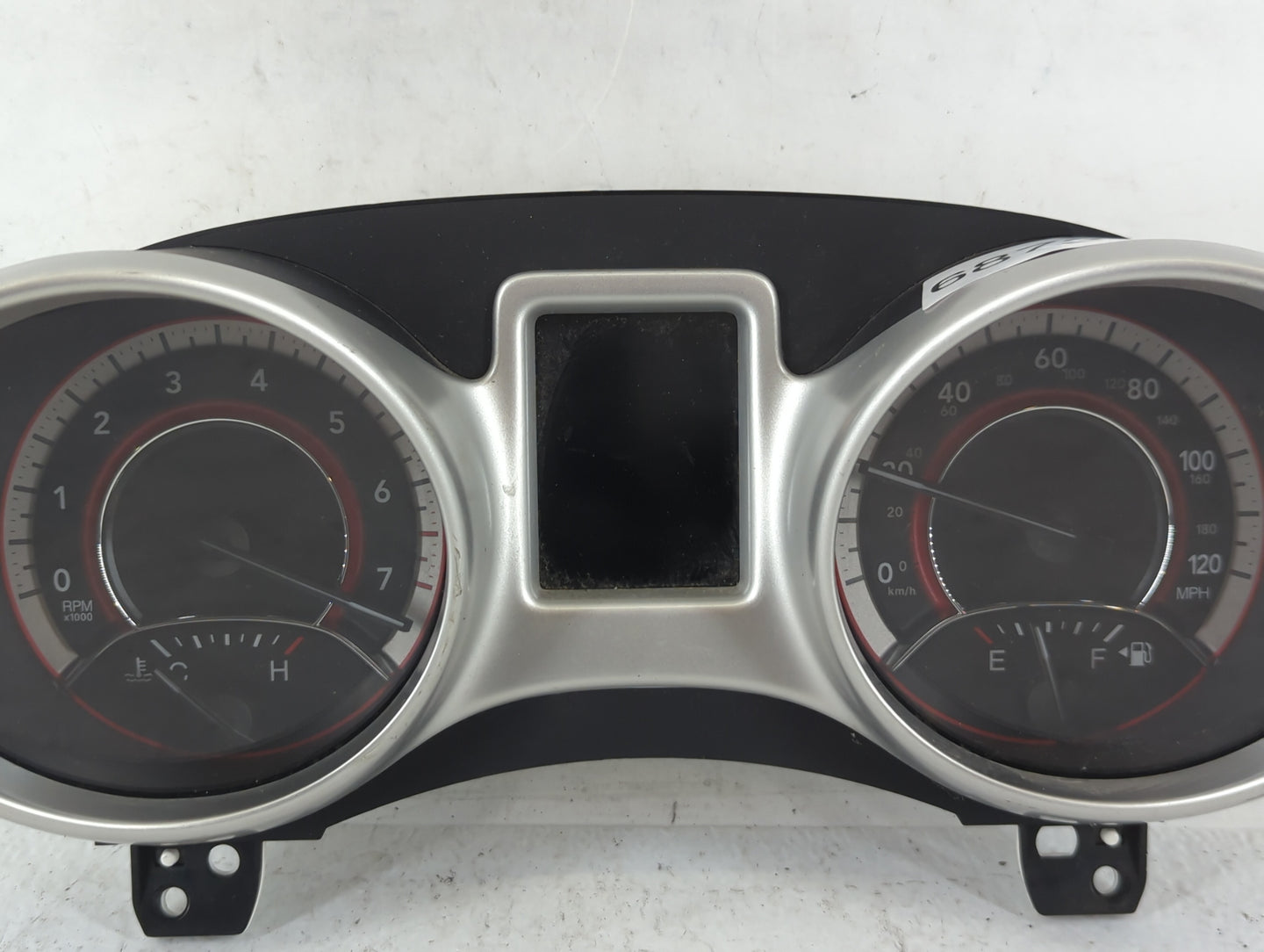 2018 Dodge Journey Instrument Cluster Speedometer Gauges P/N:68310781AA Fits OEM Used Auto Parts - Oemusedautoparts1.com