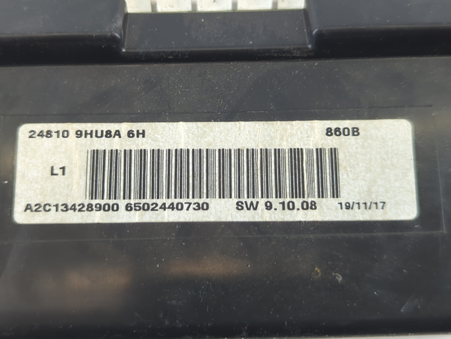 2018 Nissan Altima Instrument Cluster Speedometer Gauges P/N:24810-9HU8A Fits OEM Used Auto Parts - Oemusedautoparts1.com