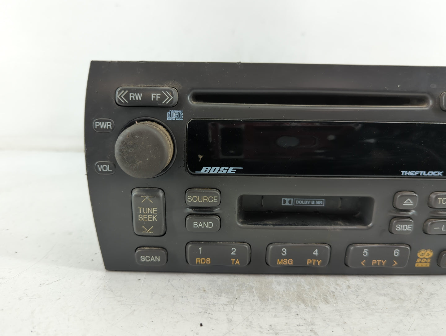 1998-2001 Cadillac Seville Radio AM FM Cd Player Receiver Replacement P/N:09354806 Fits Fits 1998 1999 2000 2001 2002 OEM Used Auto Parts - Oemusedautoparts1.com