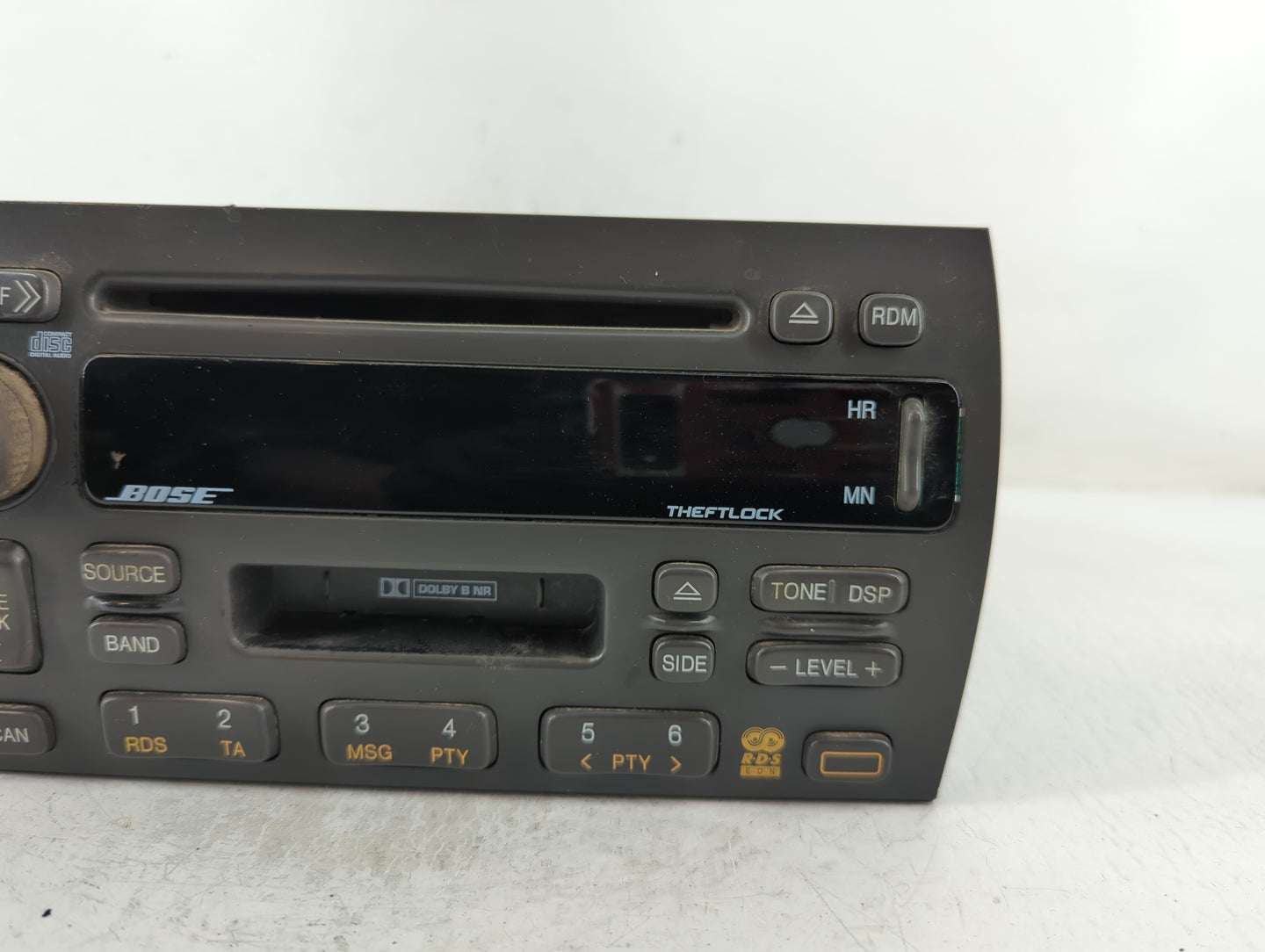1998-2001 Cadillac Seville Radio AM FM Cd Player Receiver Replacement P/N:09354806 Fits Fits 1998 1999 2000 2001 2002 OEM Used Auto Parts - Oemusedautoparts1.com