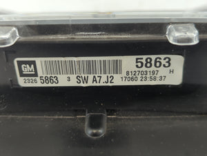 2013-2017 Chevrolet Equinox Instrument Cluster Speedometer Gauges P/N:23265863 Fits Fits 2013 2014 2015 2016 2017 OEM Used Auto Parts