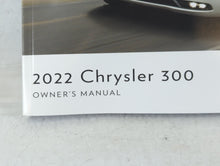 2022 Chrysler 300 Owners Manual Book Guide OEM Used Auto Parts