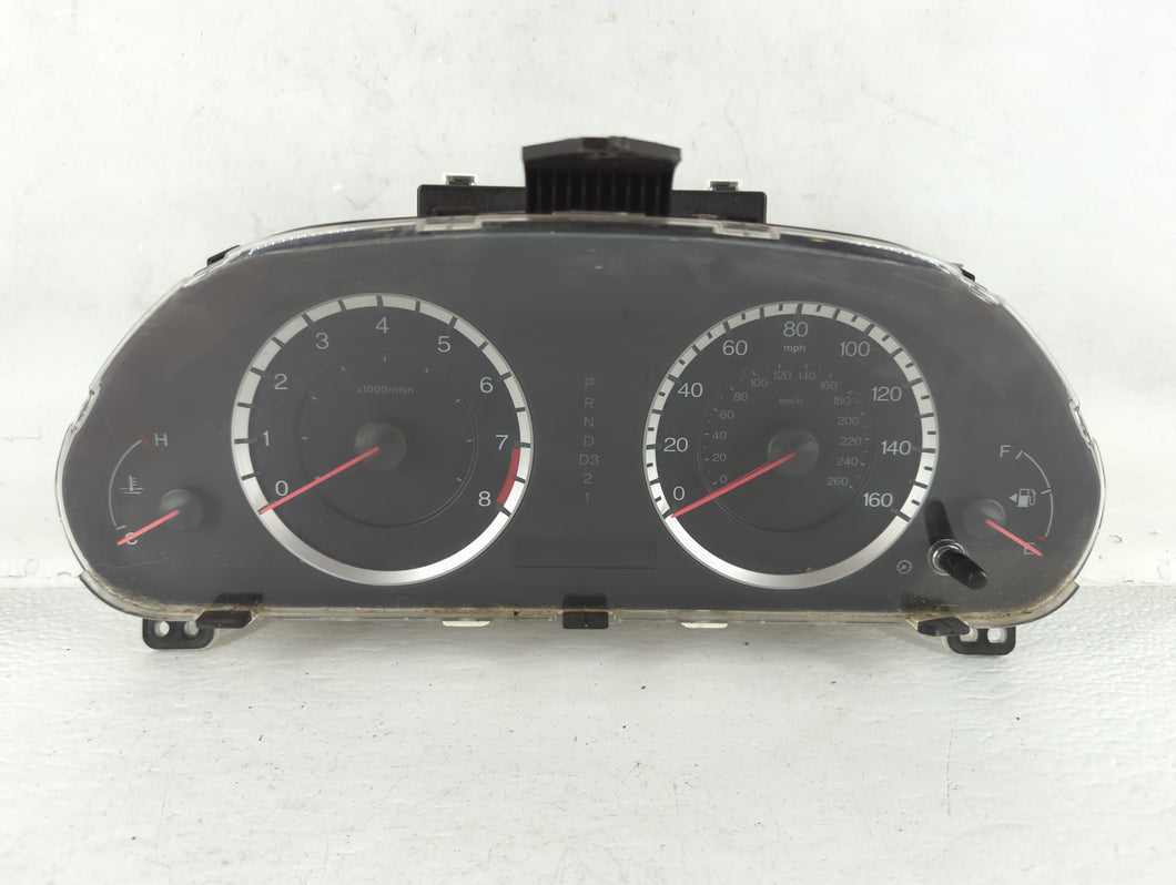 2008-2012 Honda Accord Instrument Cluster Speedometer Gauges P/N:78100-TA0-A430-M1 B10823101 Fits Fits 2008 2009 2010 2011 2012 OEM Used Auto Parts