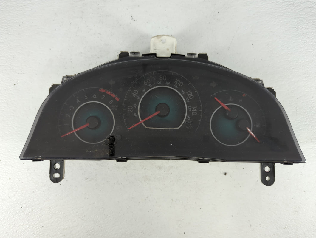 2007-2008 Toyota Solara Instrument Cluster Speedometer Gauges P/N:TN257430-6206 83800-06010-00 Fits Fits 2007 2008 OEM Used Auto Parts