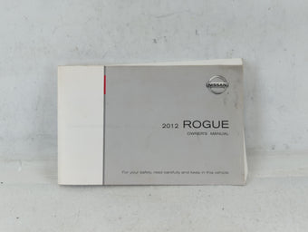 compare product 2012 Nissan Rogue Owners Manual Book Guide P/N:OM2E-0S35U0 OEM Used Auto Parts