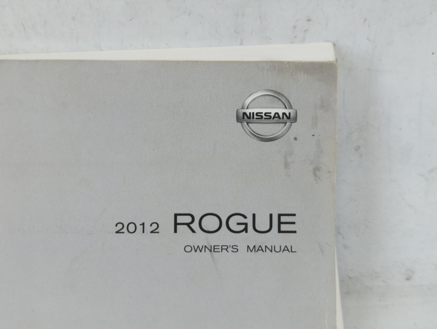 2012 Nissan Rogue Owners Manual Book Guide P/N:OM2E-0S35U0 OEM Used Auto Parts - Oemusedautoparts1.com