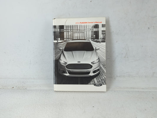 2014 Ford Fusion Owners Manual Book Guide P/N:EE5J19A321 AA OEM Used Auto Parts