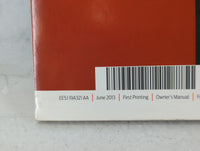 2014 Ford Fusion Owners Manual Book Guide P/N:EE5J19A321 AA OEM Used Auto Parts - Oemusedautoparts1.com