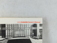 2013 Ford Fusion Owners Manual Book Guide P/N:DE5J19A321 AA OEM Used Auto Parts - Oemusedautoparts1.com