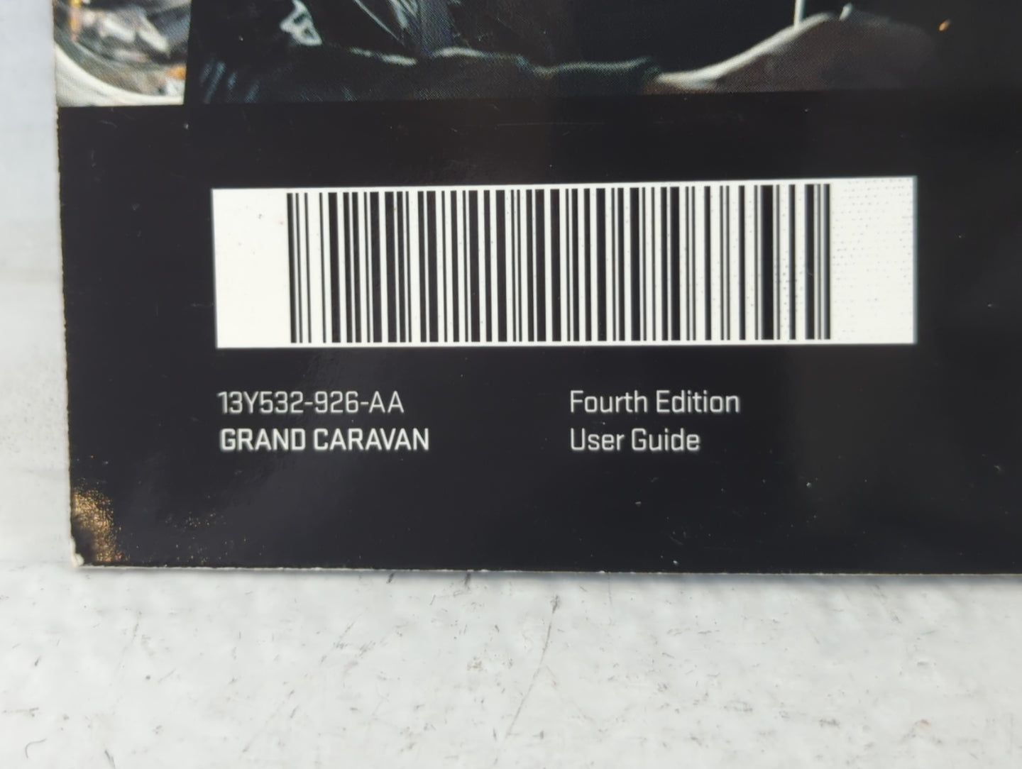 2013 Dodge Grand Caravan Owners Manual Book Guide P/N:13Y532-926-AA OEM Used Auto Parts - Oemusedautoparts1.com