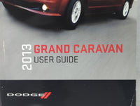 2013 Dodge Grand Caravan Owners Manual Book Guide P/N:13Y532-926-AA OEM Used Auto Parts - Oemusedautoparts1.com