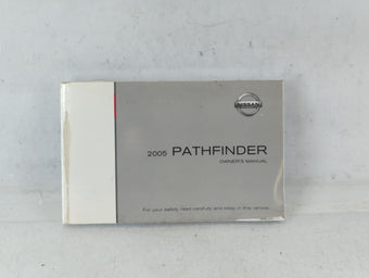 compare product 2005 Nissan Pathfinder Owners Manual Book Guide P/N:OM5E-0R51U1 OEM Used Auto Parts