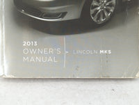 2013 Lincoln Mks Owners Manual Book Guide P/N:DA5J 19A321 AA OEM Used Auto Parts - Oemusedautoparts1.com